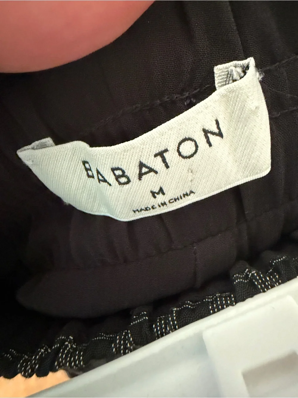 Aritzia Babaton Elwood Short Women's Black Plaid Casual Shorts High Rise Medium